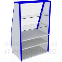 Стеклянный прилавок для демонстрации товара