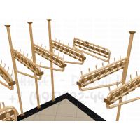 Вешала для гардероба в музее